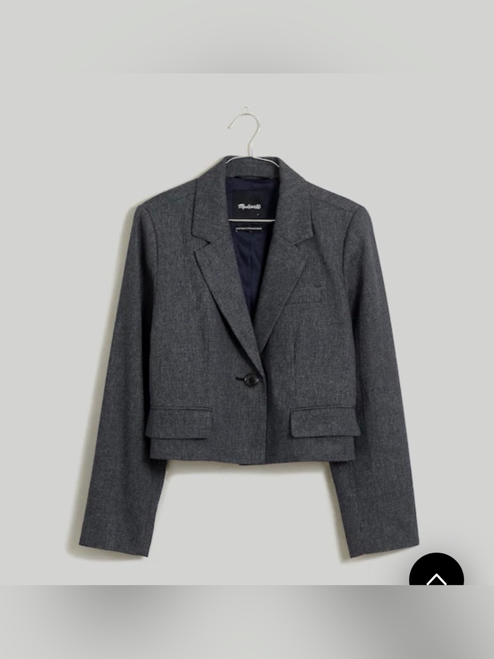 NWT Madewell Cropped Blazer